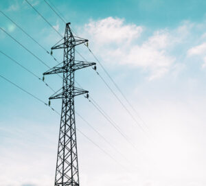 picture of a utility power line
