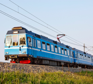 picture of a train related to transport and freight case study