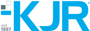 KJR blue logo