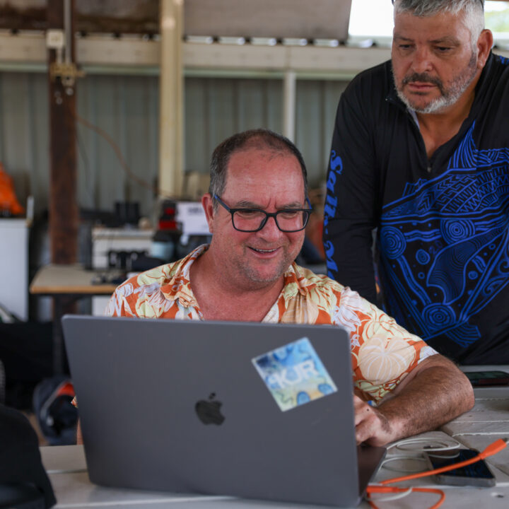 Team members discussing their next plan of action