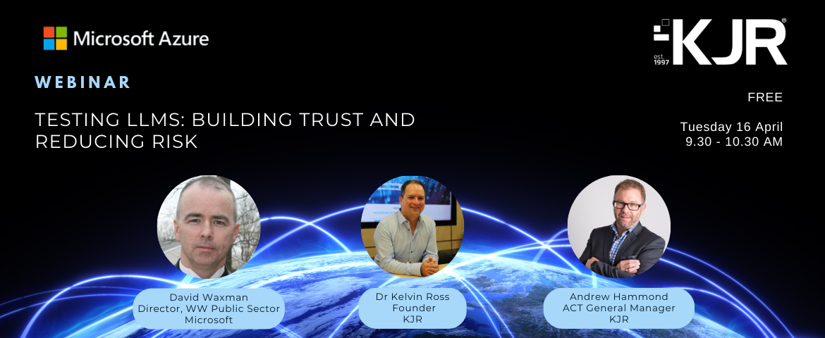 Webinar - Testing LLMS: Building Trust and Reducing Risk