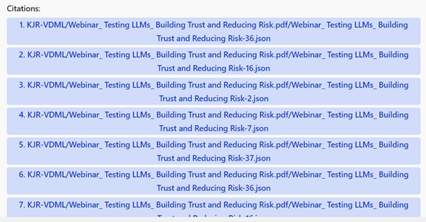 Citations Info Assistant Platform