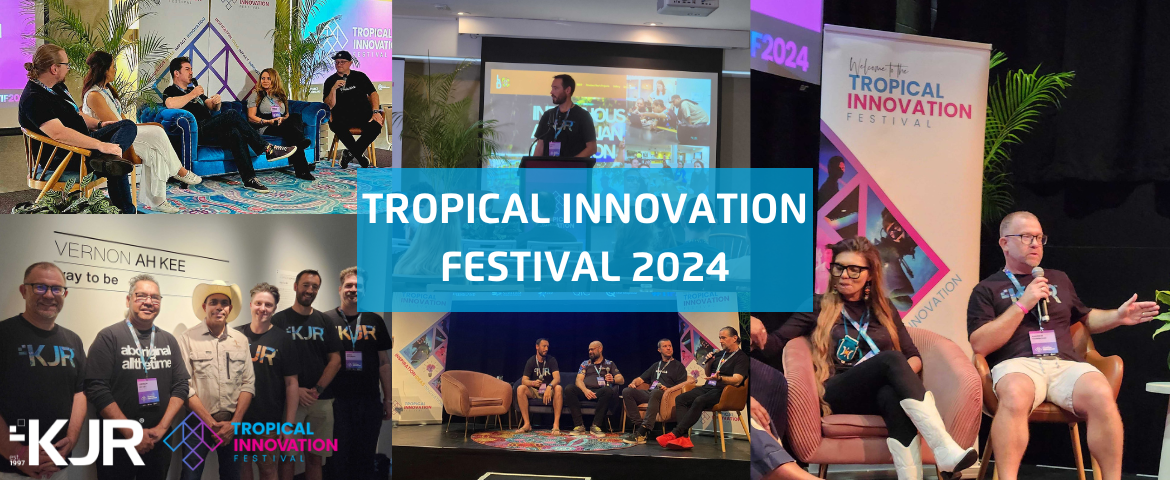 KJR 4th year presenting at the 2024 tropical innovation festival
