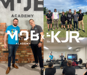 Mob and KJR collaboration picture