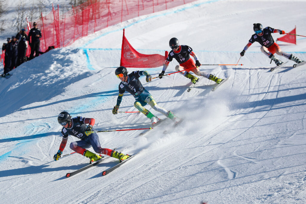 Euan leading pack at 2025 World Juniors Isola France