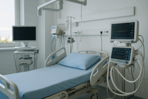 Modern ICU with Advanced Equipment