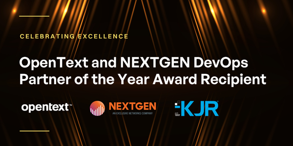 Devops partner of the year award signature